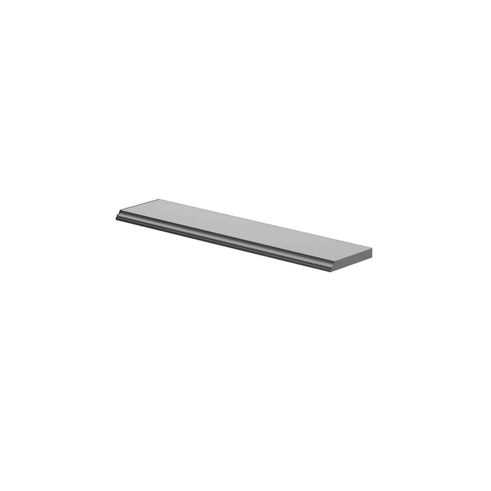 Cumberland Recessed 96 in. W x 5.5 in. H x 0.75 in. D in Painted Stratus Fu