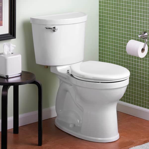 Champion Pro 2-Piece 1.28 GPF Single Flush Right Height Round Toilet in White