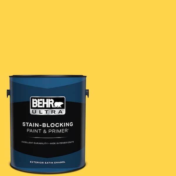 BEHR ULTRA 1 gal. #370B-6 Vibrant Satin Enamel Exterior Paint & Primer