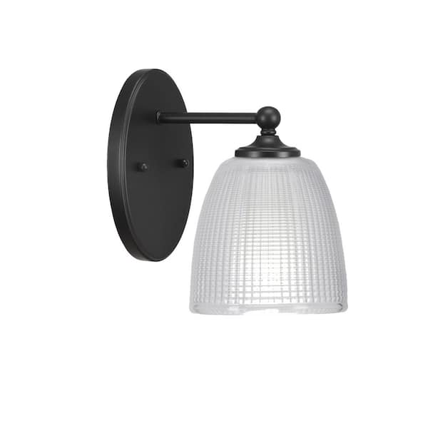 Unbranded Royale 1-Light Matte Black Wall Sconce