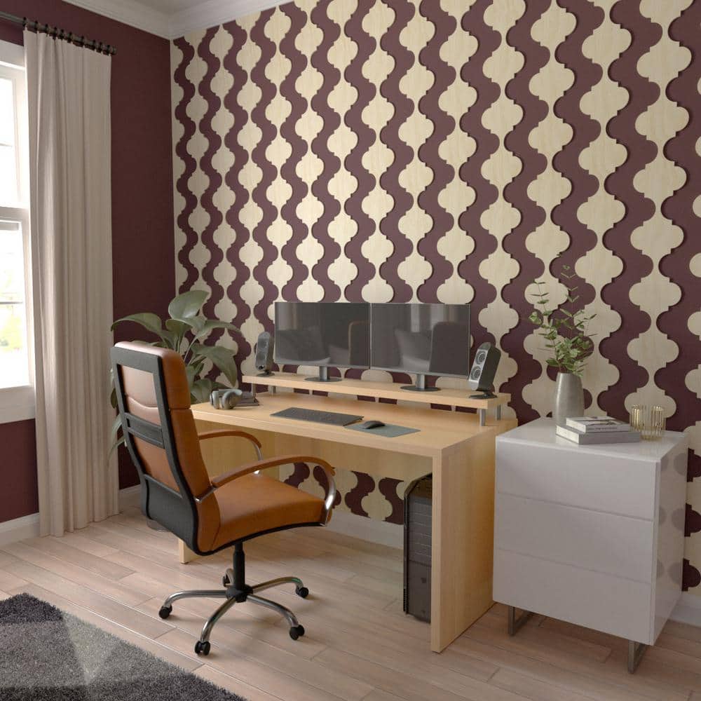 Marrakesh Birch Wood Decorative Slat Wall Panel Kit