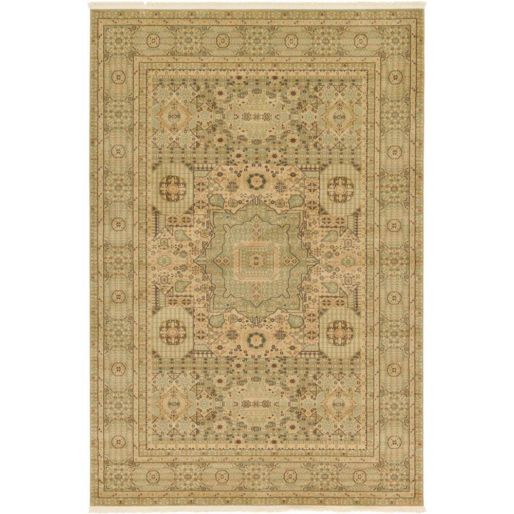 Palace Jackson Light Green 6' 0 x 9' 0 Area Rug price history on PriceWatchPro