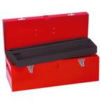 Heavy Duty Metal Tool Box- 20 1/16 in. x 7 7/8 in. x 7 7/8 in. Heavy Duty Metal Tool Box- 20 1/16 in. x 7 7/8 in. x 7 7/8 in.