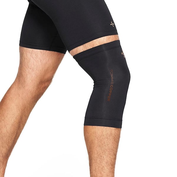Buy Tommie Copper Unisex Core Compression Knee Sleeve - Black - 3X-Large  Online at Lowest Price Ever in India
