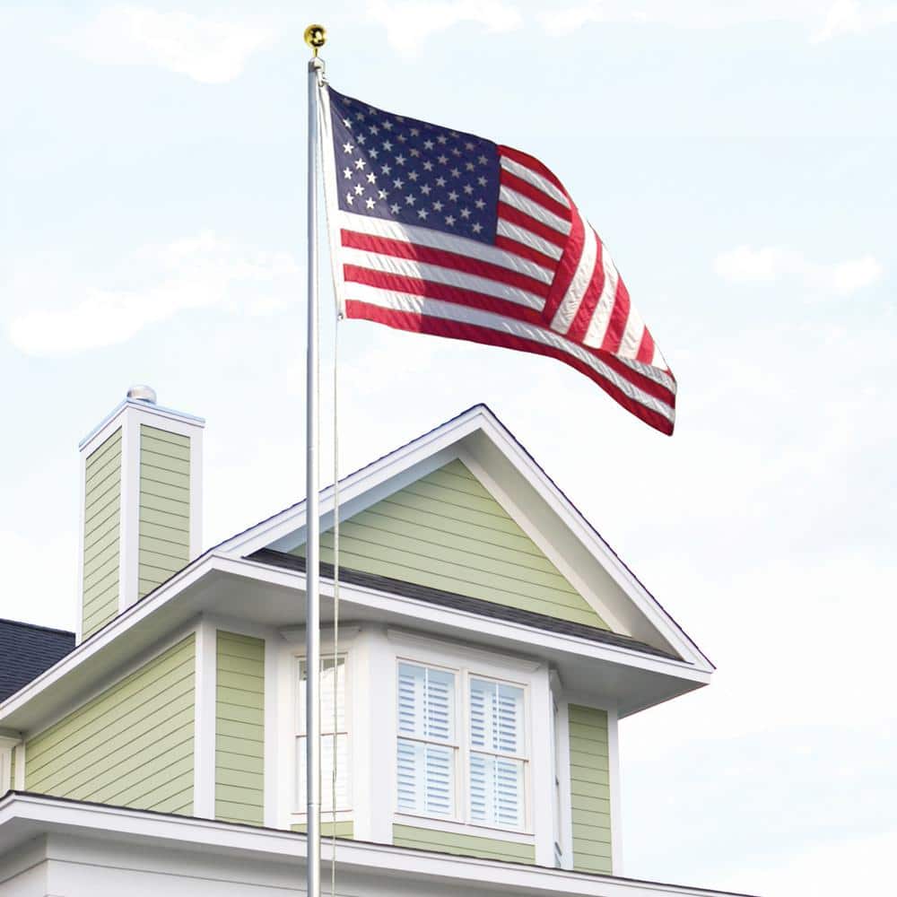Heavyweight Nylon Patriotic U.S. Flag with Brass Grommets