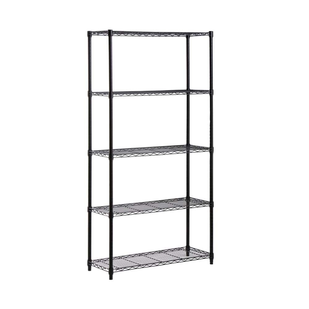 Honey Can Do Steel Wire Expandable Shelf, Black