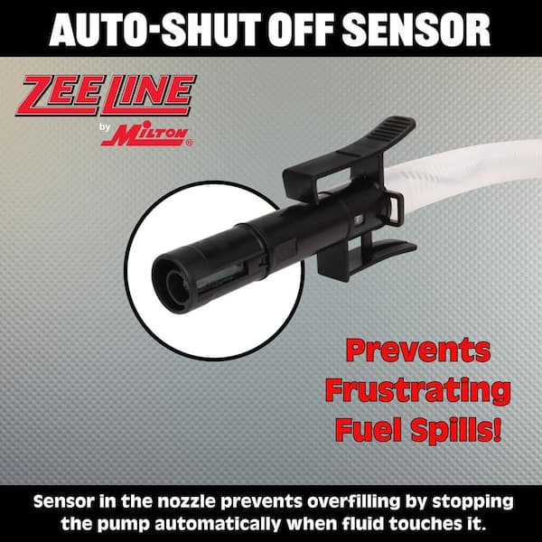 ZEELINE BY MILTON AA Battery Powered Fuel Can Transfer Pump for