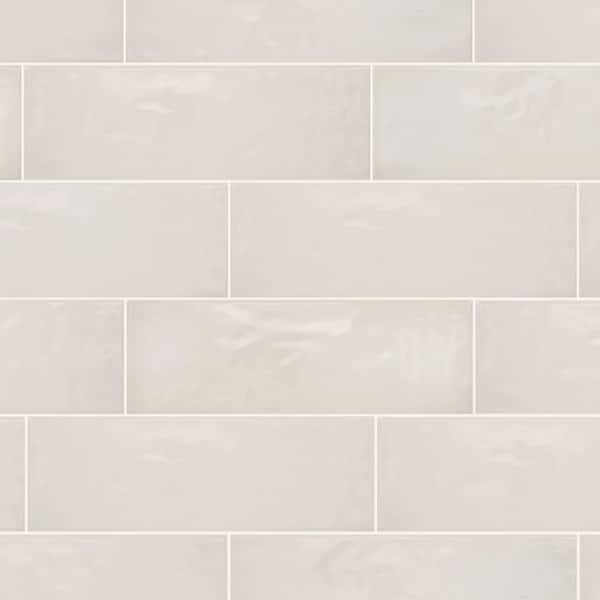Daltile LuxeCraft Olympus 4-1/4 in. x 12-7/8 in. Glazed Ceramic Undulated Wall Tile (10.64 sq. ft./Case)
