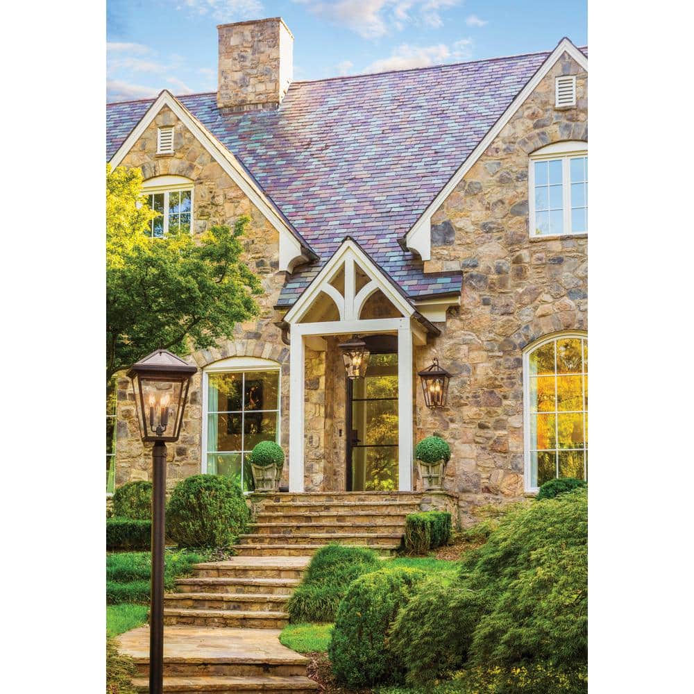 Alford Place Classic Oil Rubbed Bronze 2-Light Outdoor Wall Sconce