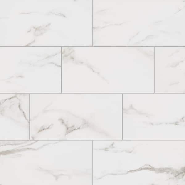 Photo 1 of [READ NOTES]
Michelangelo White 9 in. x 18 in. Glossy Ceramic Wall Tile (21.8 sq. ft./Case)