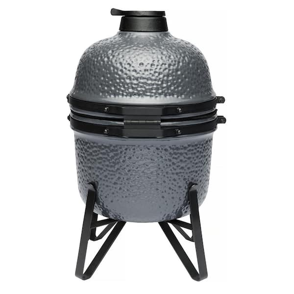 type humor verachten BergHOFF 13 in. Ceramic Charcoal Grill in Blue 2415703 - The Home Depot