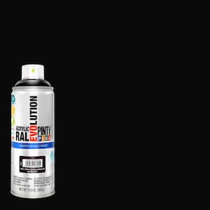 Evolution Acrylic 10.9 oz. Gloss Jet Black, Water Base Spray Paint