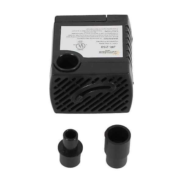 Sunnydaze 70 GPH Submersible Water Fountain Pump for Small Fountains