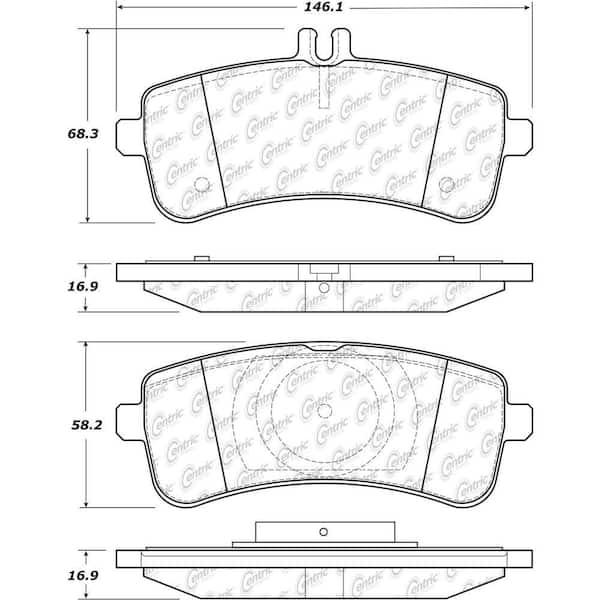 Centric Parts Disc Brake Pad Set