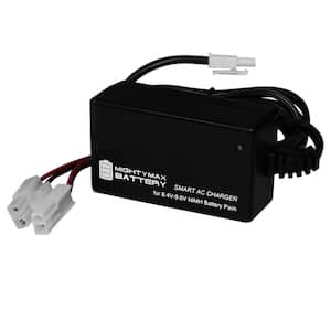 Smart Charger for 8.4-Volt - 9.6-Volt NiMH Battery Packs with Mini Tamiya Connector