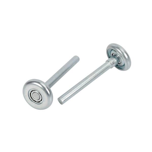 Garage Door Rollers With Ball Bearings - 10 Pack Steel Wheels For Residential Garage Doors