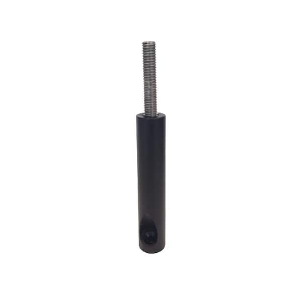 FORTRESS Fe26 Horizontal Cable Rail Black Sand Vertical I-Support