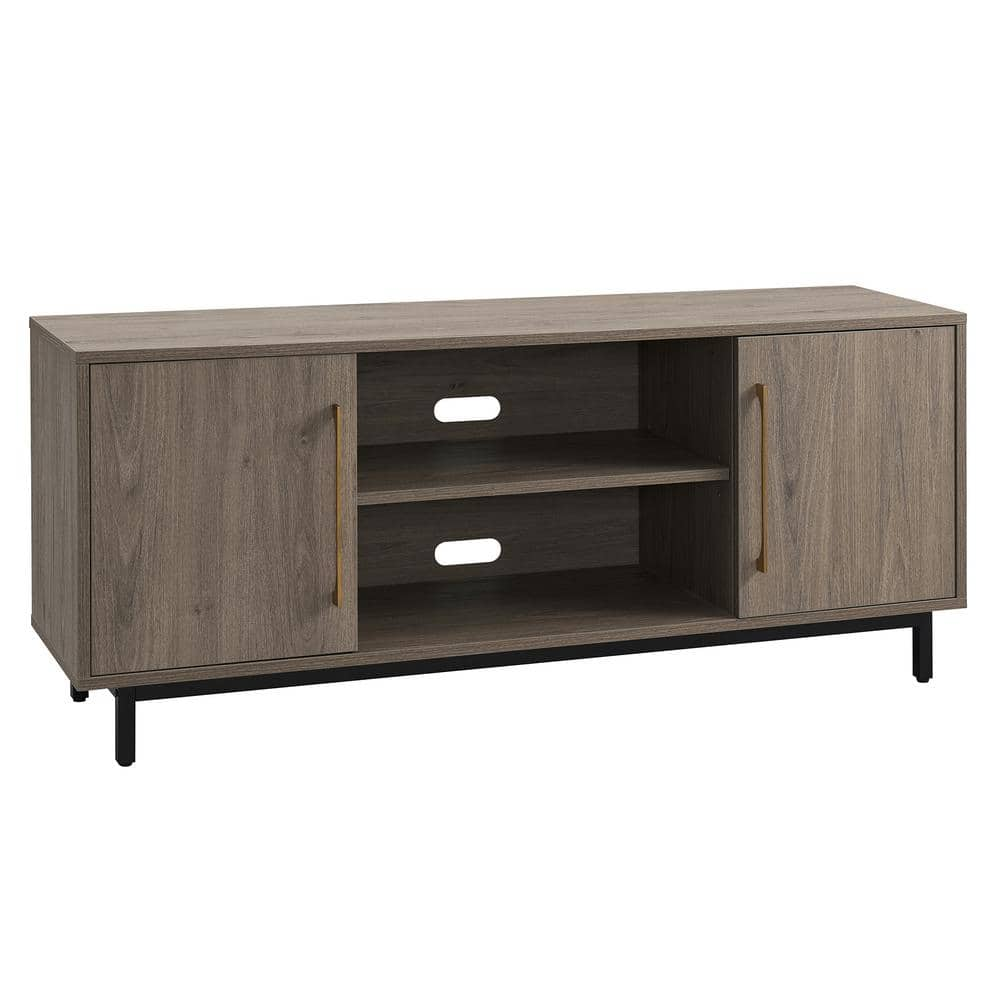 Meyer Cross Julian 58 In Gray Wash TV Stand Fits TV S Up To 65 In   Gray Wash Tv Stands Tv1197 64 1000 