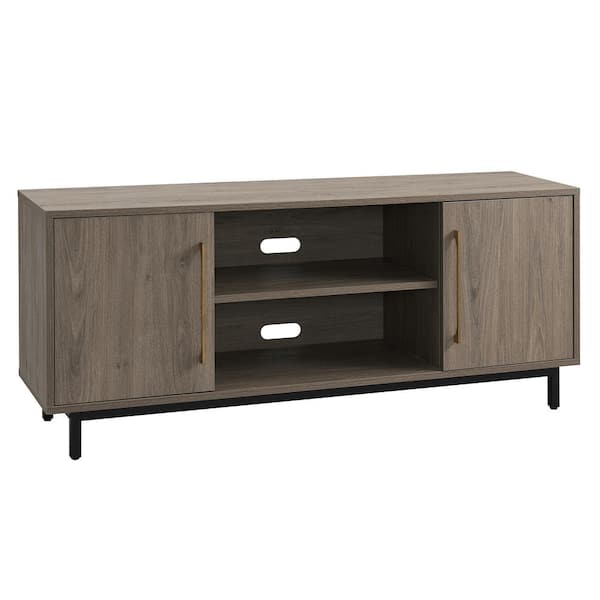 Meyer&Cross Julian 58 in. Gray Wash TV Stand Fits TV's up to 65 in.