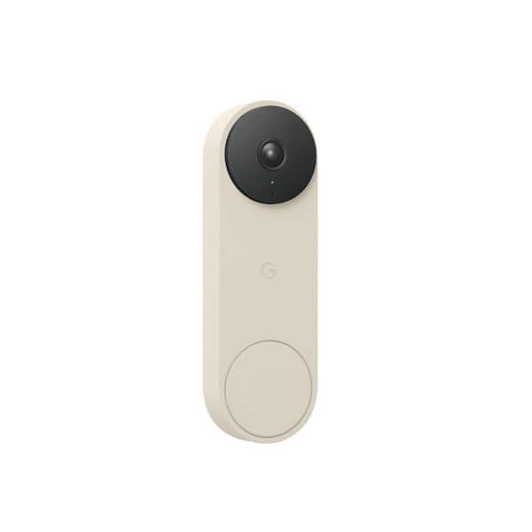 Google Nest Doorbell (Wired, 2nd Gen) - Linen