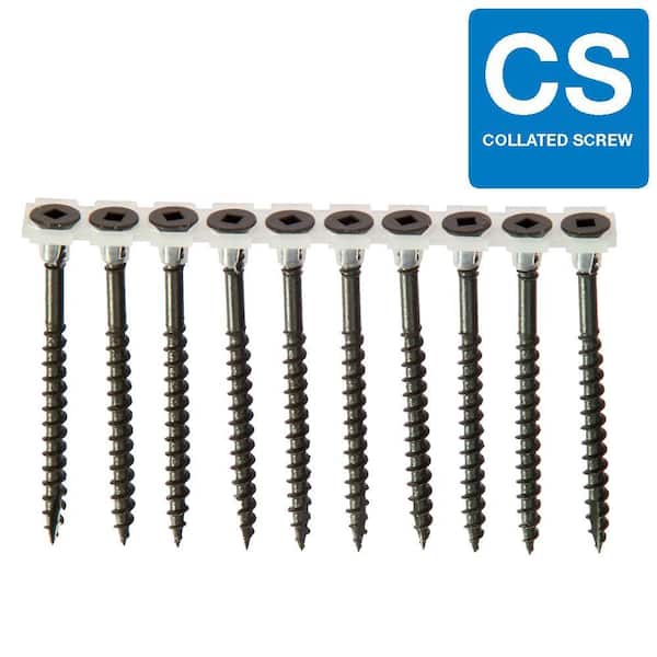 GripRite 8 2 in. Internal Square FlatHead Wood Deck Screws (1,000