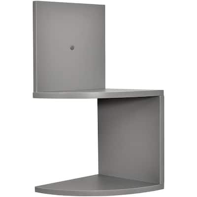 Corner Wall Mounted Shelves Shelving The Home Depot