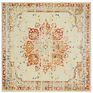 Empearal Red 10 ft. x 10 ft. Oriental Area Rug