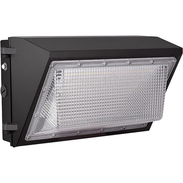 100-277 Volt 19500 Lumen 5000K 150W LED Wall Pack Light Dusk to Dawn Photocell Security Floodlight Waterproof