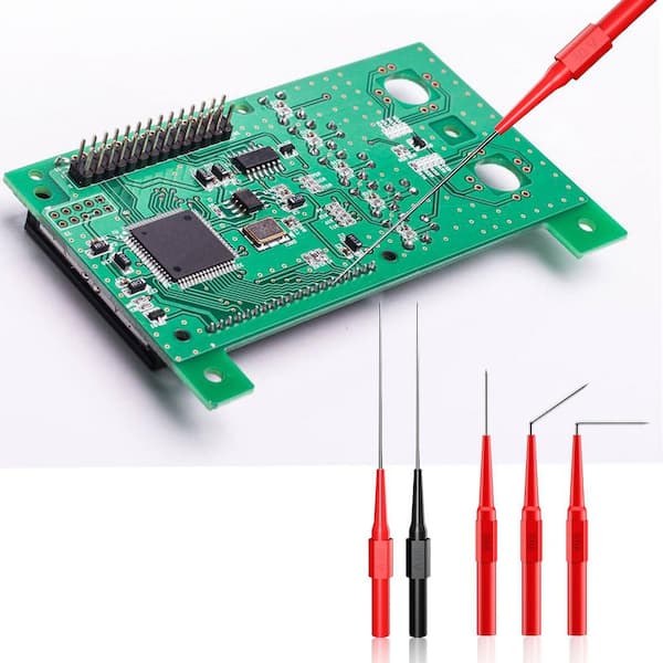 EKIEUDL 25-Piece Back Probe Kit Extended Length Banana Plug to