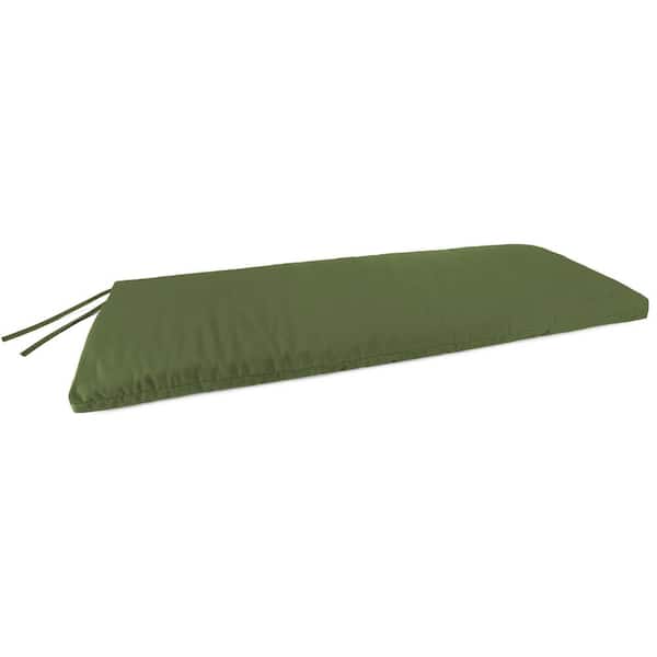 Jordan Manufacturing 48 in. L x 18 in. W x 3.5 in. T Veranda Hunter Outdoor Rectangular Settee Swing Bench Cushion