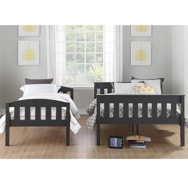 Dorel Living Airlie Twin Over Full, Dorel Living Airlie Solid Wood Bunk Beds Twin Over Full