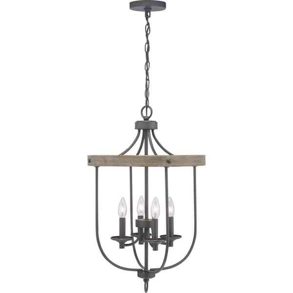 Progress Lighting Gulliver 4-Light Graphite Pendant