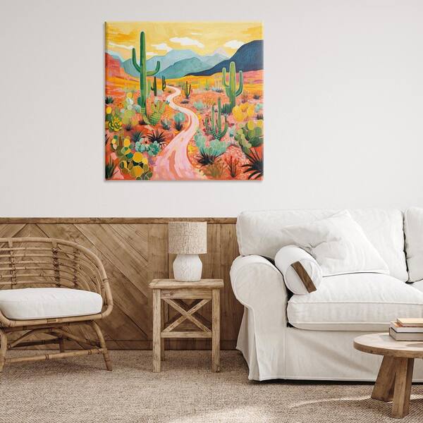 Stupell Industries Sunrise over Desert Path by LSR Design Studio