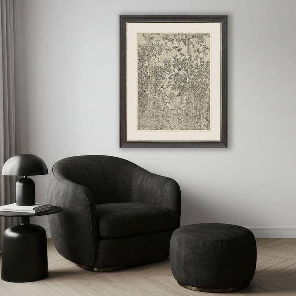 Paragon Segers 1 Piece Framed Pencil Nature Art Drawing 51 in. x