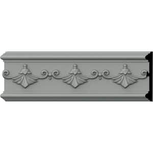 SAMPLE - 5/8 in. x 12 in. x 4 in. Urethane Sydney Panel Moulding