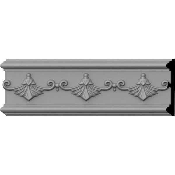 Ekena Millwork SAMPLE - 5/8 in. x 12 in. x 4 in. Urethane Sydney Panel Moulding