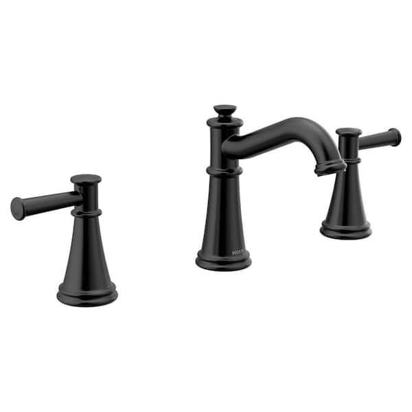 Belfield 8 in. Widespread 2-Handle Bathroom Sink Faucet in Matte Black