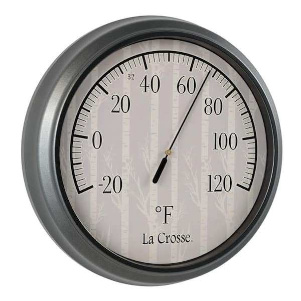 Lacrosse 104-108-A 8 in. Round Indoor & Outdoor Dial Americana