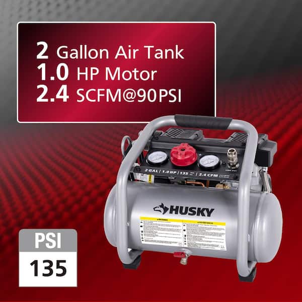 Husky whisper 68 air compressor discount