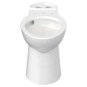 Glenwall VorMax Elongated Wall-Hung Toilet Bowl Only in White