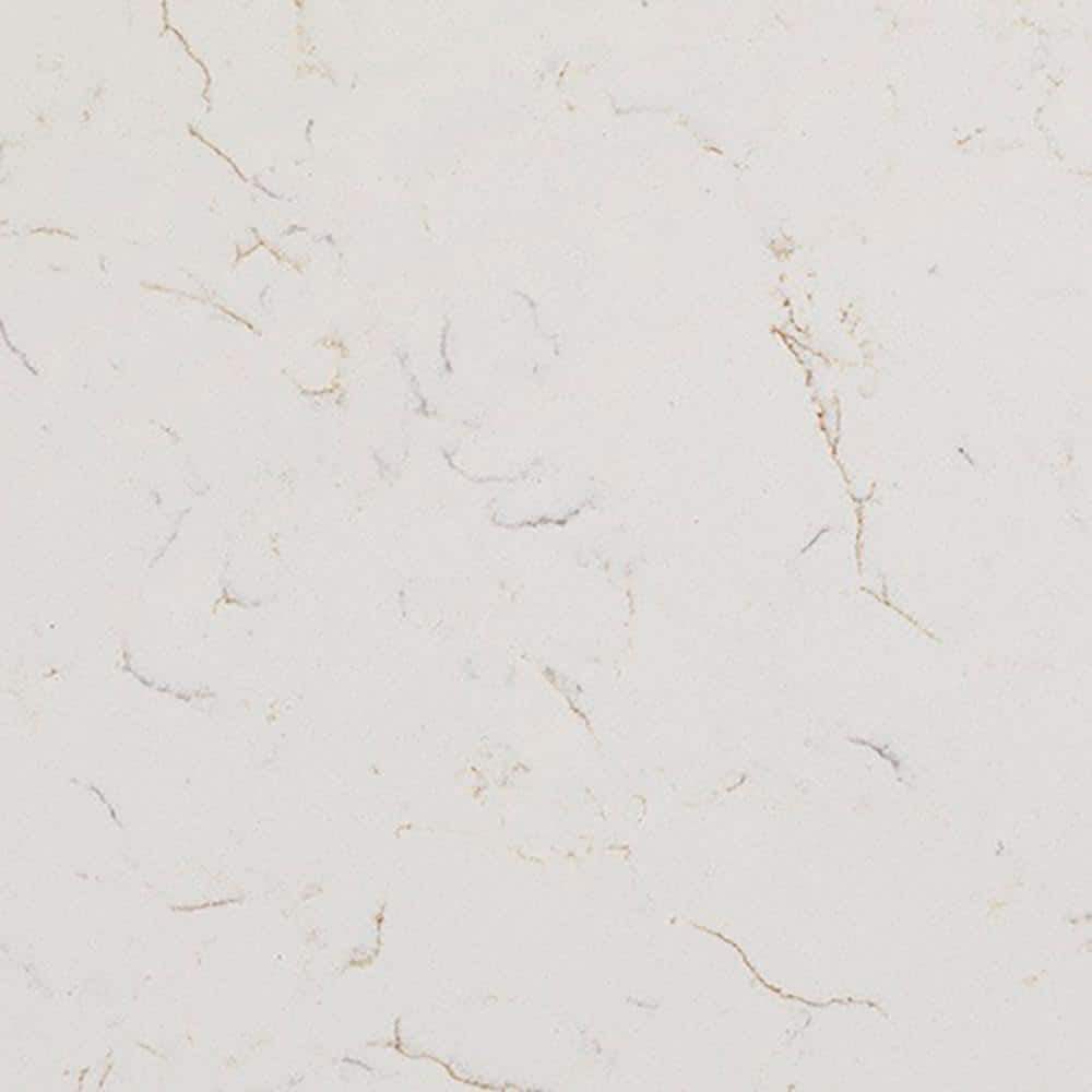 STONEMARK Quartz Countertop Sample in Carrara Miksa P-QSL-CARMIK