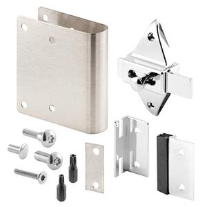 thumbnail image 2 of Prime-Line Door Escutcheon Plates Satin Nickel - 2 Pack Vintage Hardware 2 of 11