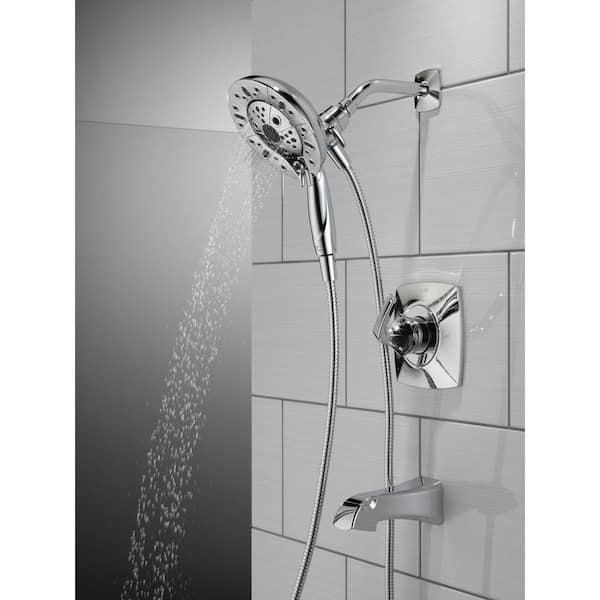 Vesna In2ition 2-in-1 Single-Handle 5-Spray Tub and Shower Faucet in Chrome (Valve Included) Vesna In2ition 2-in-1 Single-Handle 5-Spray Tub and Shower Faucet in Chrome (Valve Included)