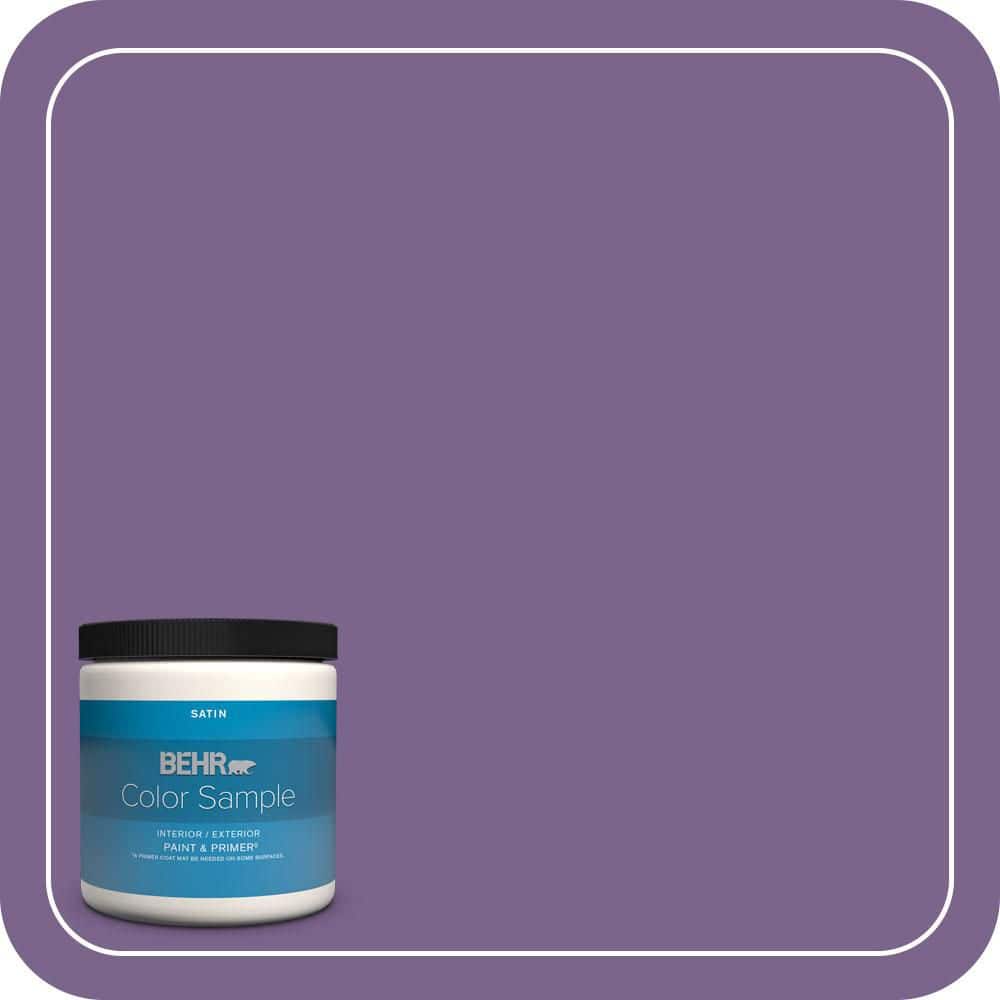 8 oz. #M570-6 Notorious Satin Enamel Interior/Exterior Paint & Primer Color Sample price history on PriceWatchPro