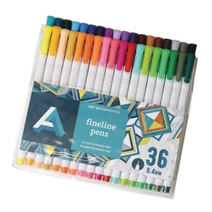 The Teachers' Lounge®  Dual Tip Marker Set, Fine & Brush Tips, Pack of 24