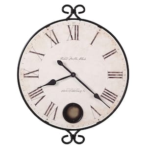Magdalen Black Wall Clock