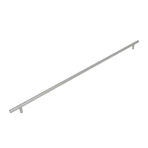 Bar Pulls 25-3/16 in (640 mm) Sterling Nickel Drawer Pull