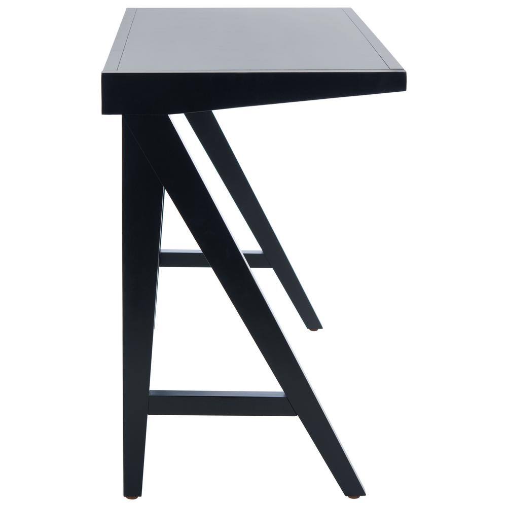 Ripley Black Mahogany Writing Desk with Drawer