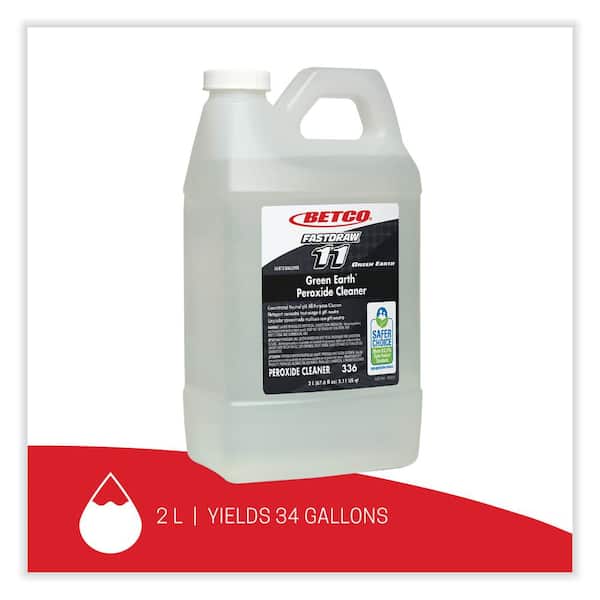 Green Earth Peroxide Cleaner, Fresh Mint Scent, 2 L Bottle, 4/Carton Green Earth Peroxide Cleaner, Fresh Mint Scent, 2 L Bottle, 4/Carton