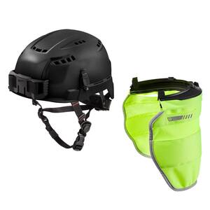 Milwaukee BOLT Black Type 2 Class C Vented Safety Helmet W/ BOLT